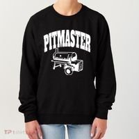 Texas Pitmaster Bbq Smoker Stick Burner Brisket Cooking Day Cute Gift Women's Sweatshirt thumb 0