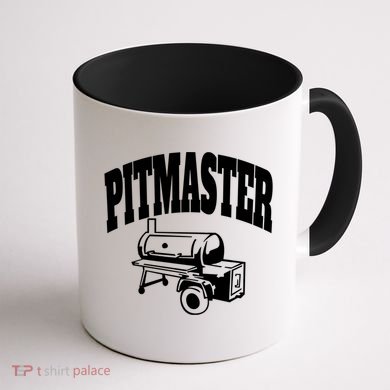 Texas Pitmaster Bbq Smoker Stick Burner Brisket Cooking Day Cute Gift Coffee Mug back