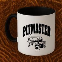 Texas Pitmaster Bbq Smoker Stick Burner Brisket Cooking Day Cute Gift Coffee Mug thumb 2
