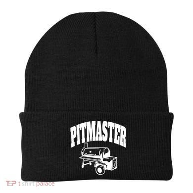Texas Pitmaster Bbq Smoker Stick Burner Brisket Cooking Day Cute Gift Beanie