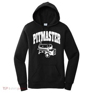 Texas Pitmaster Bbq Smoker Stick Burner Brisket Cooking Day Cute Gift Women's Hoodie