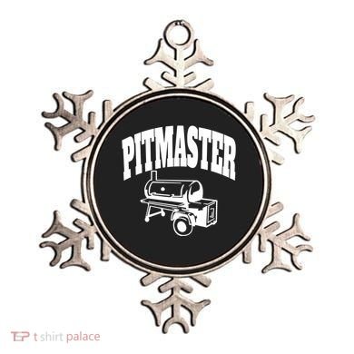 Texas Pitmaster Bbq Smoker Stick Burner Brisket Cooking Day Cute Gift Ornament
