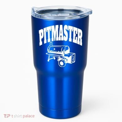 Texas Pitmaster Bbq Smoker Stick Burner Brisket Cooking Day Cute Gift Tumbler