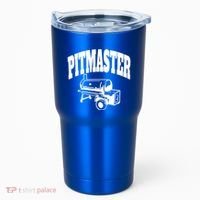 Texas Pitmaster Bbq Smoker Stick Burner Brisket Cooking Day Cute Gift Tumbler thumb 0