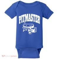 Texas Pitmaster Bbq Smoker Stick Burner Brisket Cooking Day Cute Gift Baby Bodysuit thumb 0