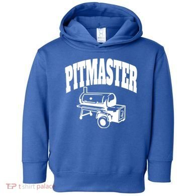 Texas Pitmaster Bbq Smoker Stick Burner Brisket Cooking Day Cute Gift Toddler Hoodie