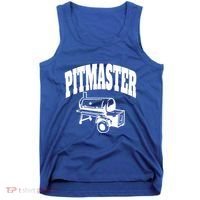 Texas Pitmaster Bbq Smoker Stick Burner Brisket Cooking Day Cute Gift Tank Top thumb 0