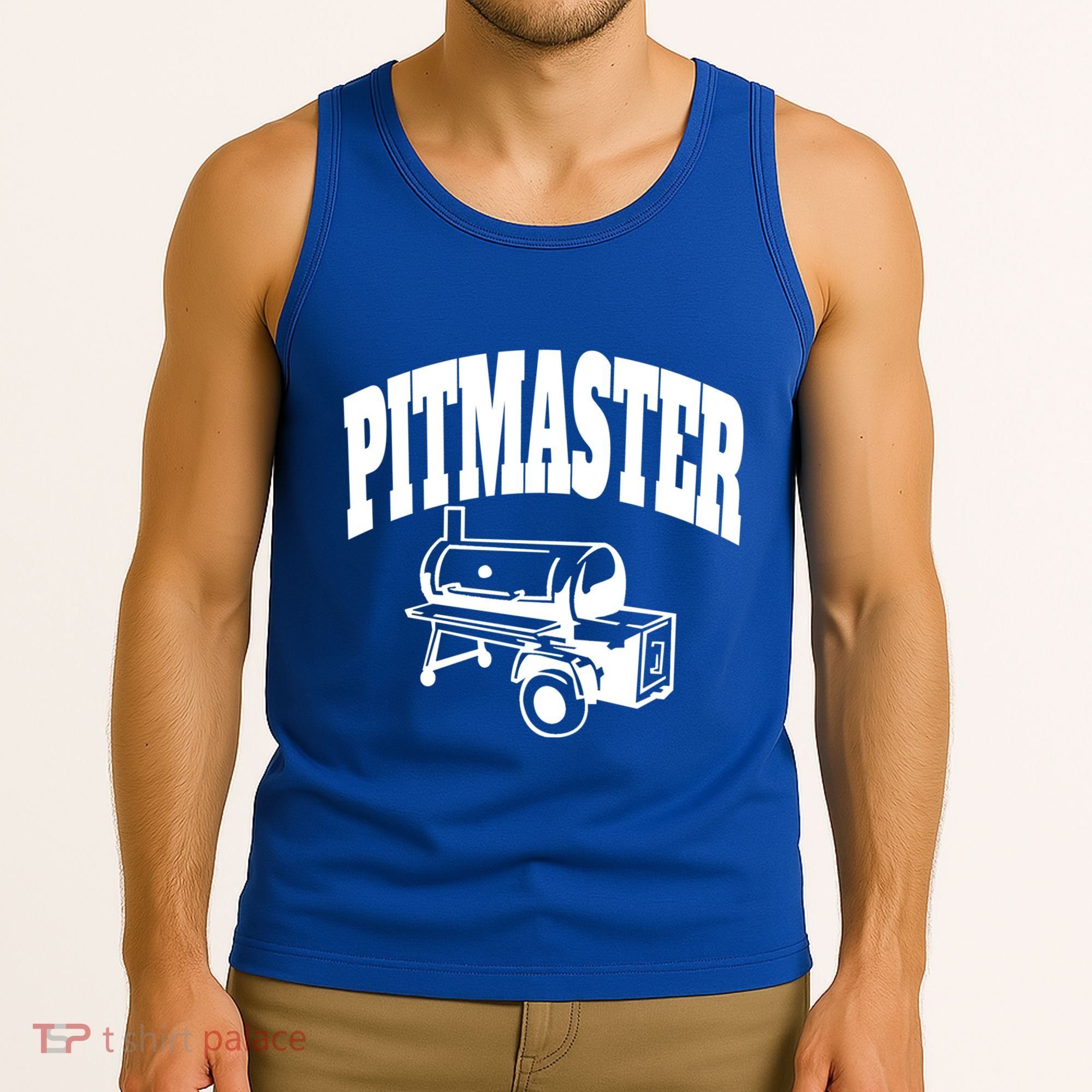 Texas Pitmaster Bbq Smoker Stick Burner Brisket Cooking Day Cute Gift Tank Top
