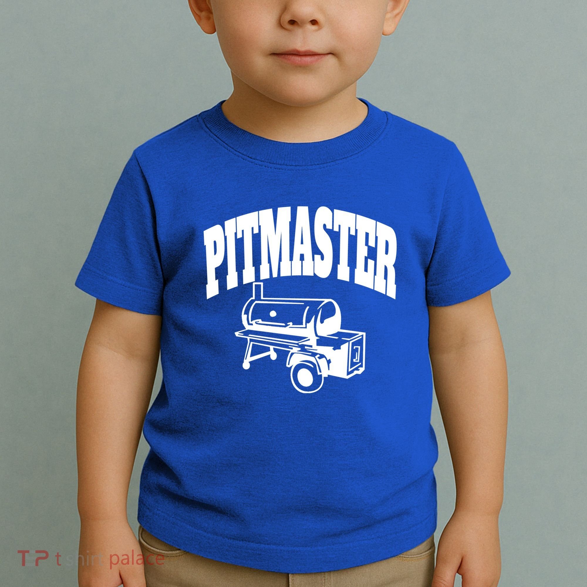 Texas Pitmaster Bbq Smoker Stick Burner Brisket Cooking Day Cute Gift Toddler T-Shirt