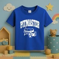 Texas Pitmaster Bbq Smoker Stick Burner Brisket Cooking Day Cute Gift Toddler T-Shirt thumb 3