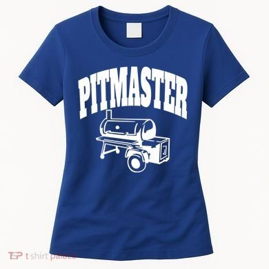 Texas Pitmaster Bbq Smoker Stick Burner Brisket Cooking Day Cute Gift Women's T-Shirt