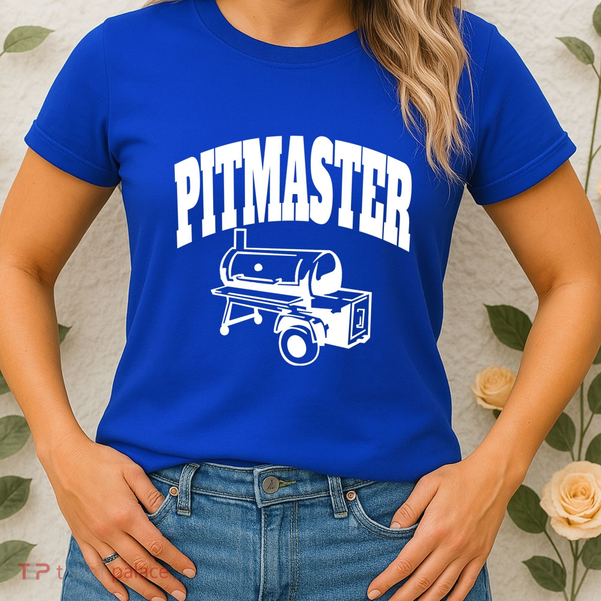 Texas Pitmaster Bbq Smoker Stick Burner Brisket Cooking Day Cute Gift Women's T-Shirt