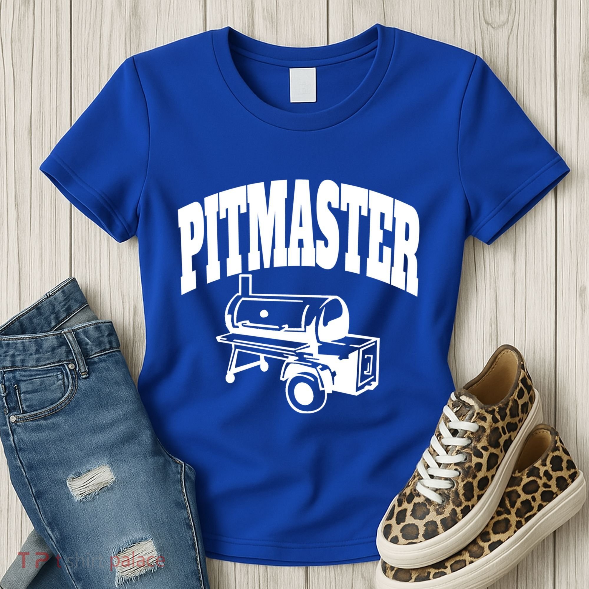 Texas Pitmaster Bbq Smoker Stick Burner Brisket Cooking Day Cute Gift Women's T-Shirt