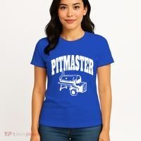 Texas Pitmaster Bbq Smoker Stick Burner Brisket Cooking Day Cute Gift Women's T-Shirt thumb 4