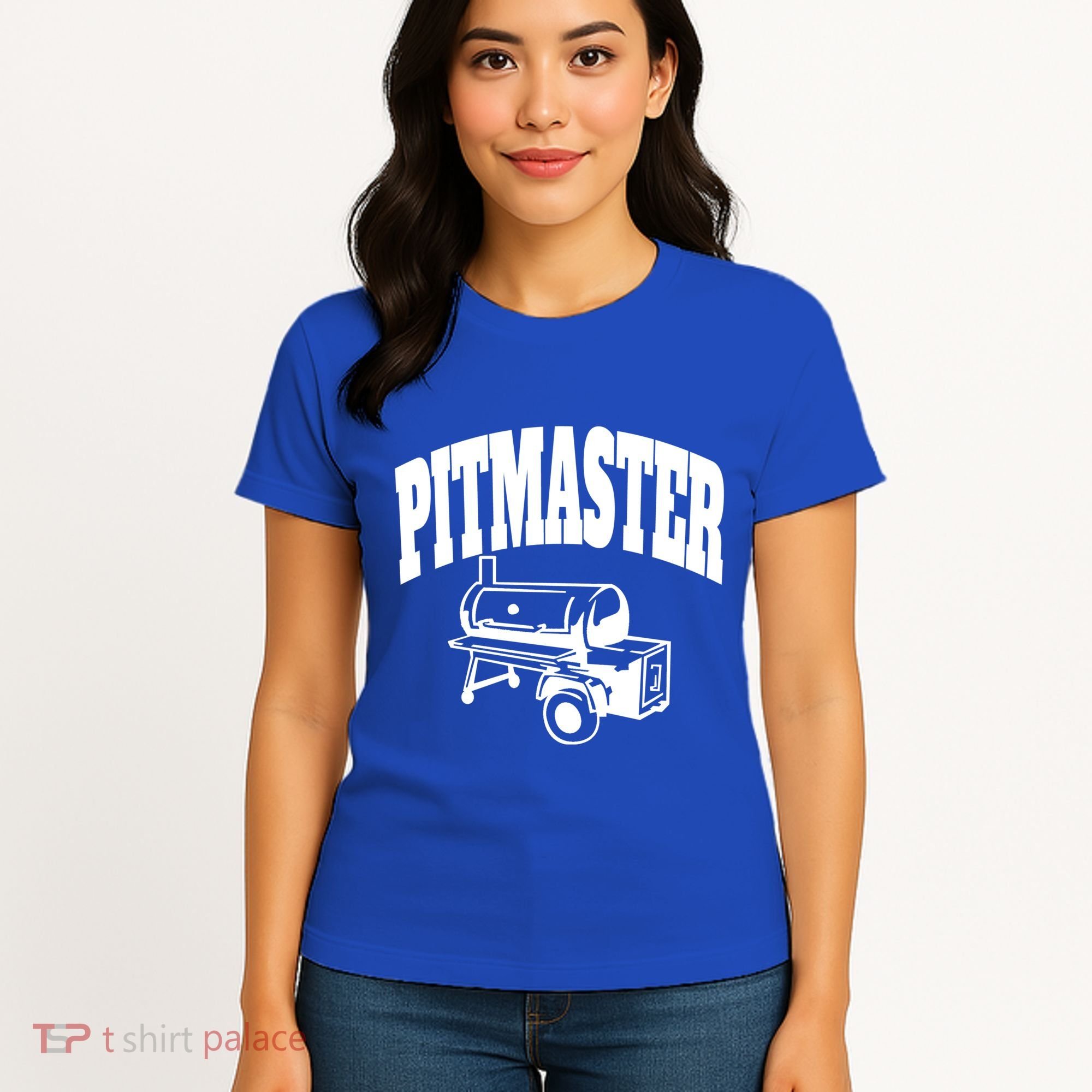 Texas Pitmaster Bbq Smoker Stick Burner Brisket Cooking Day Cute Gift Women's T-Shirt