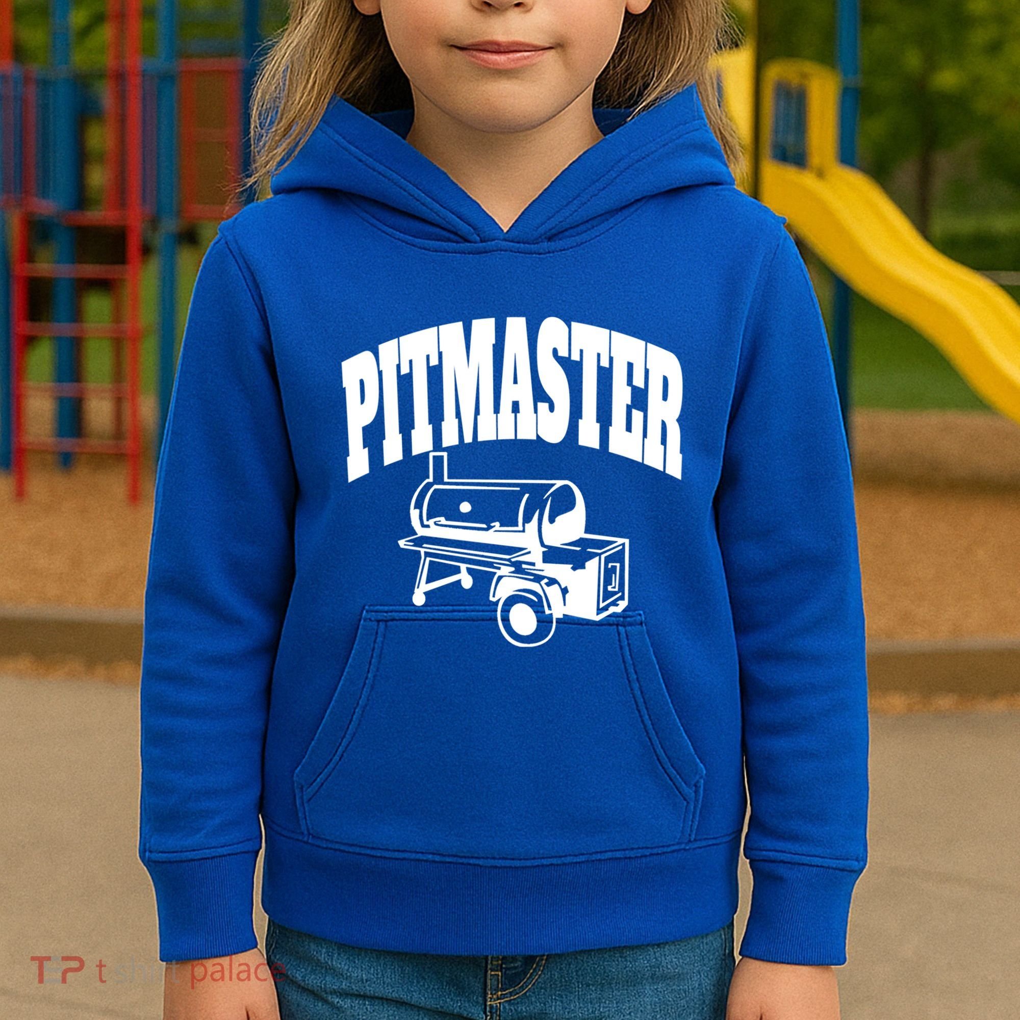 Texas Pitmaster Bbq Smoker Stick Burner Brisket Cooking Day Cute Gift Kids Hoodie