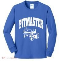 Texas Pitmaster Bbq Smoker Stick Burner Brisket Cooking Day Cute Gift Kids Long Sleeve Shirt thumb 0