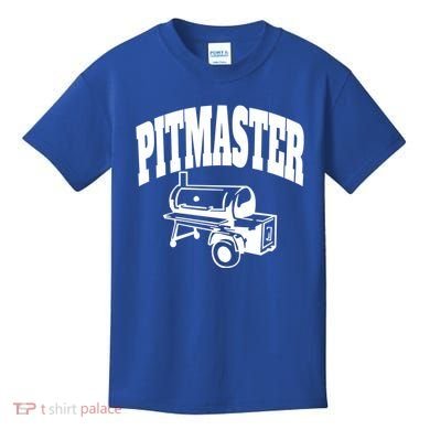 Texas Pitmaster Bbq Smoker Stick Burner Brisket Cooking Day Cute Gift Kids T-Shirt