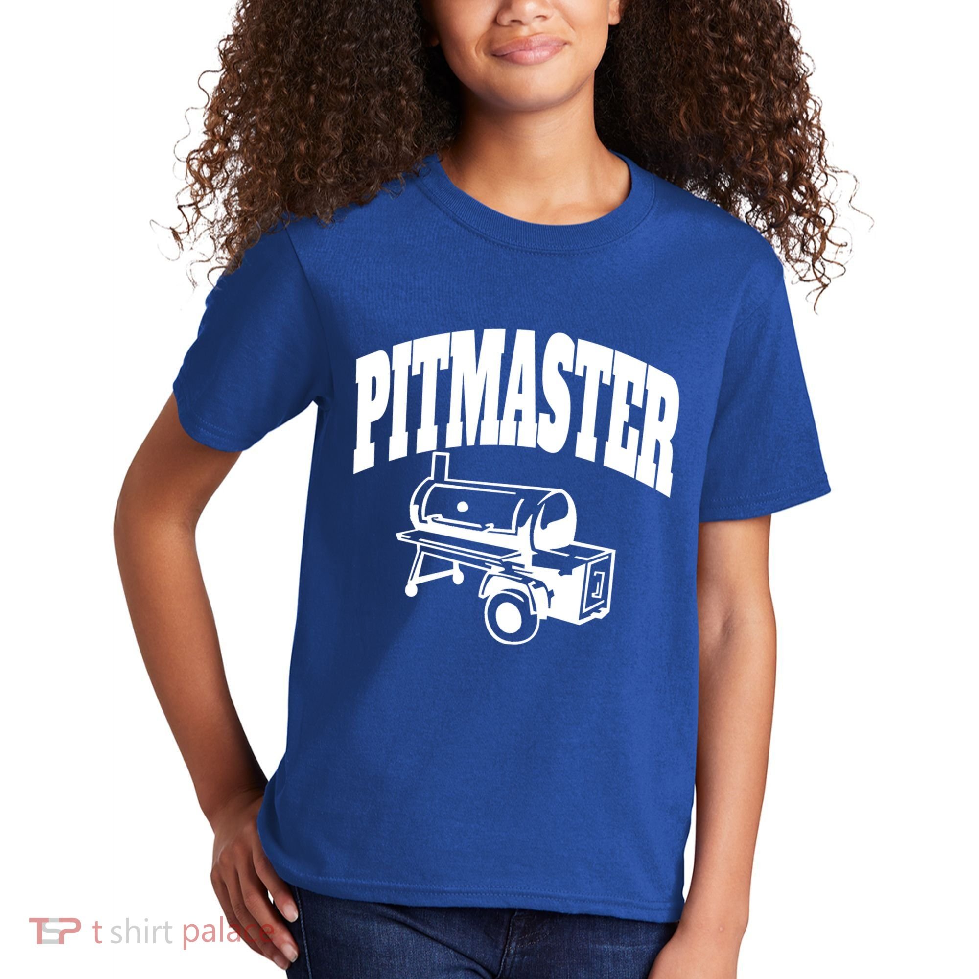Texas Pitmaster Bbq Smoker Stick Burner Brisket Cooking Day Cute Gift Kids T-Shirt