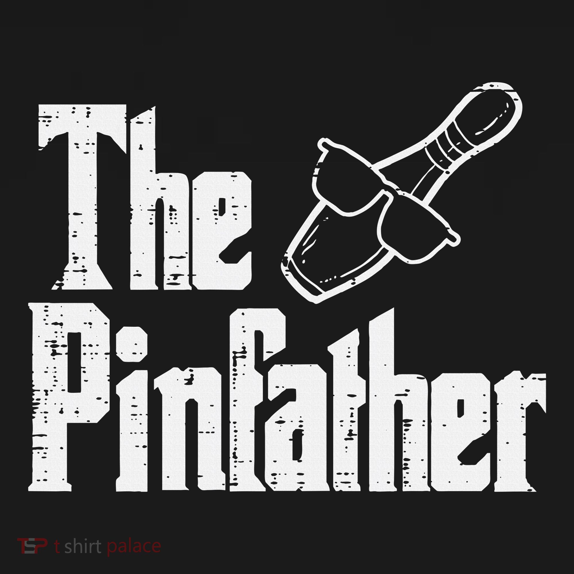 The Pinfather Bowling Dad Fathers Day Bowler Daddy Papa Long Sleeve Shirt
