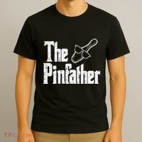 The Pinfather Bowling Dad Fathers Day Bowler Daddy Papa T-Shirt thumb 3
