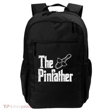 The Pinfather Bowling Dad Fathers Day Bowler Daddy Papa Backpack