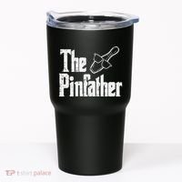The Pinfather Bowling Dad Fathers Day Bowler Daddy Papa Tumbler thumb 0