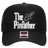 The Pinfather Bowling Dad Fathers Day Bowler Daddy Papa Hat thumb 0