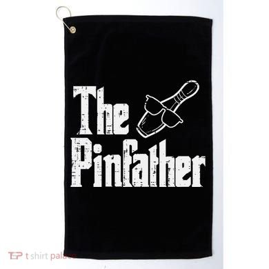 The Pinfather Bowling Dad Fathers Day Bowler Daddy Papa Golf Towel