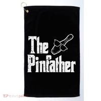 The Pinfather Bowling Dad Fathers Day Bowler Daddy Papa Golf Towel thumb 0