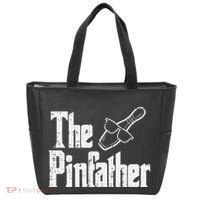 The Pinfather Bowling Dad Fathers Day Bowler Daddy Papa Tote Bag thumb 0
