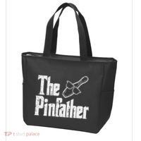 The Pinfather Bowling Dad Fathers Day Bowler Daddy Papa Tote Bag thumb 3