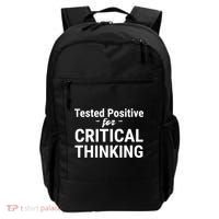 Tested Positive Critical Thinking Libertarian Conservative Backpack thumb 0