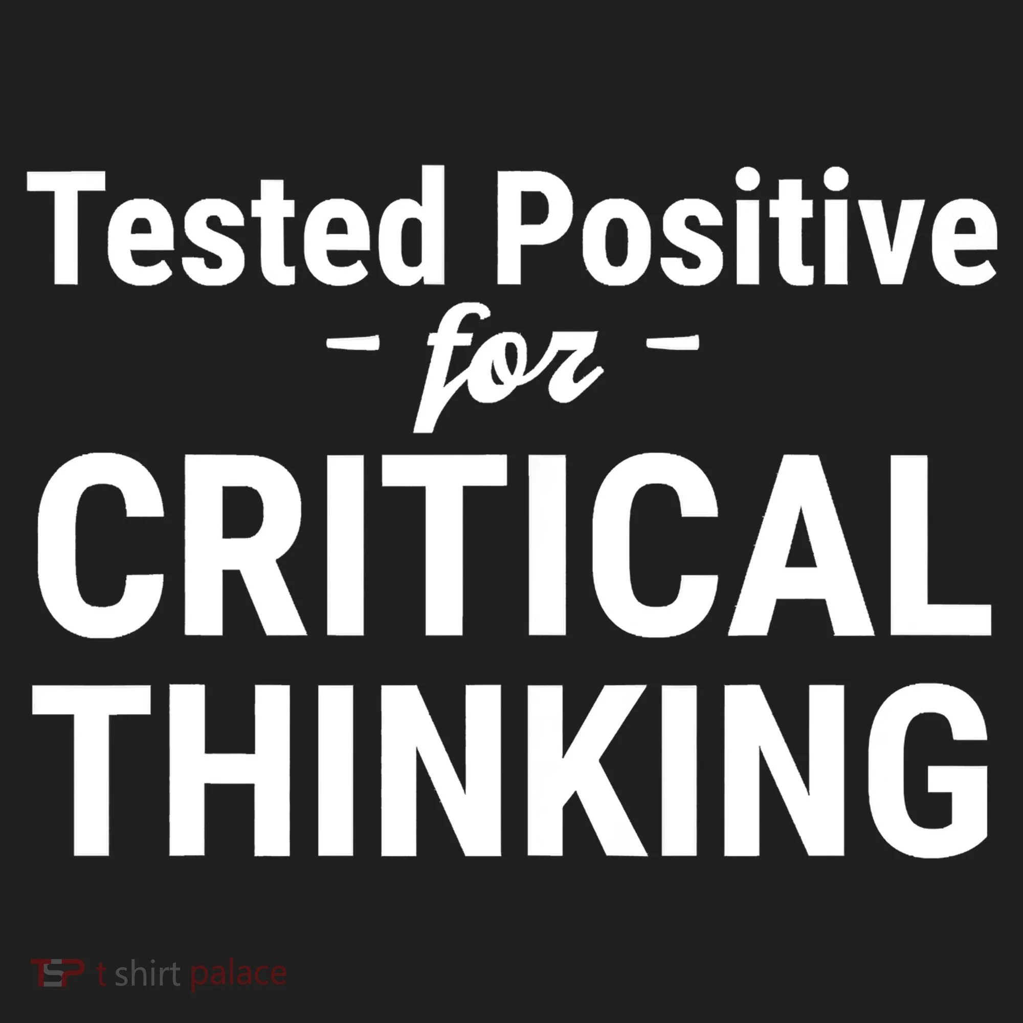 Tested Positive Critical Thinking Libertarian Conservative Golf Towel