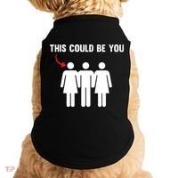 Throuple Poly Couple Funny Polyamory This Could Be You Doggie Tank thumb 0