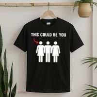 Throuple Poly Couple Funny Polyamory This Could Be You T-Shirt thumb 2
