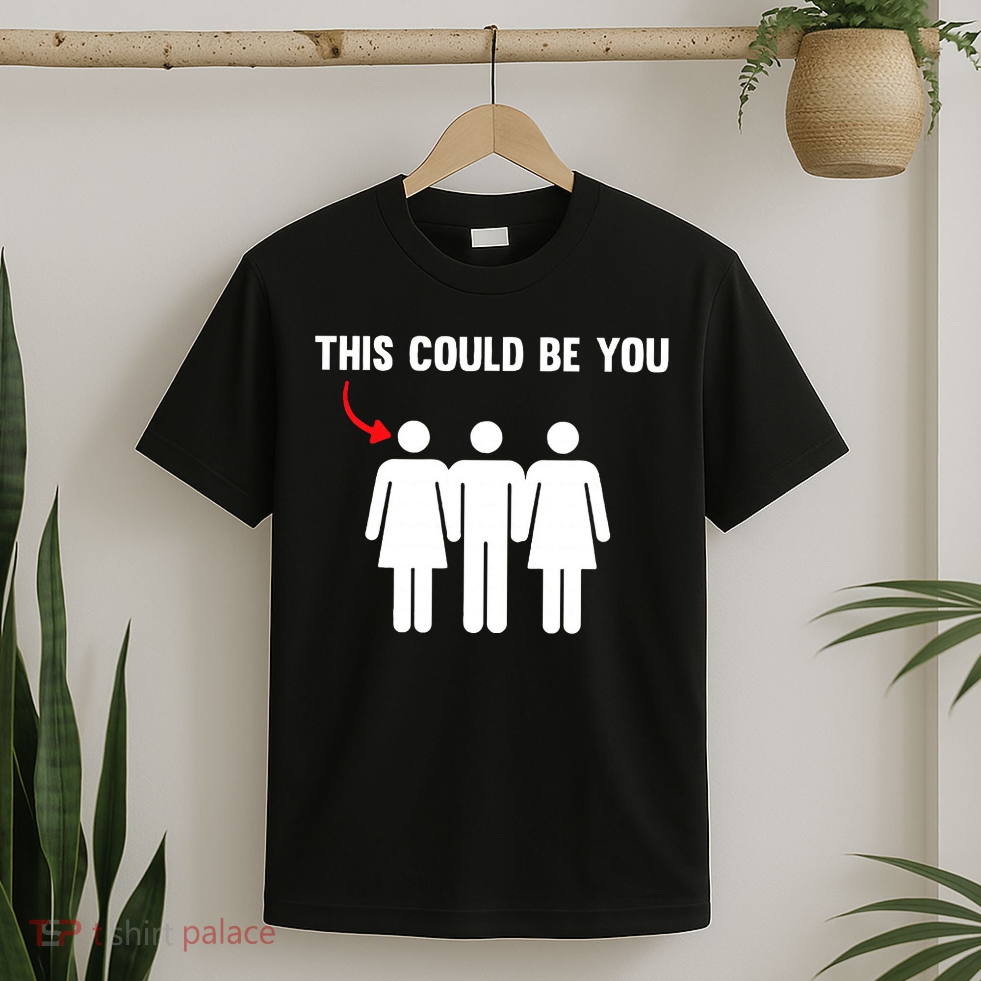 Throuple Poly Couple Funny Polyamory This Could Be You T-Shirt