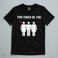 Throuple Poly Couple Funny Polyamory This Could Be You T-Shirt thumb 5