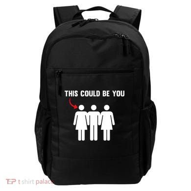 Throuple Poly Couple Funny Polyamory This Could Be You Backpack