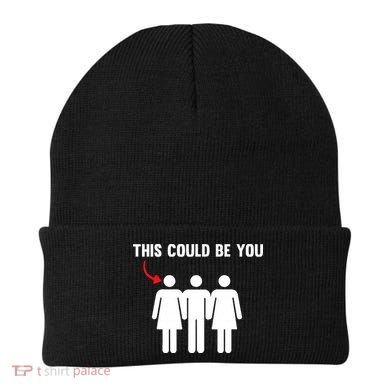 Throuple Poly Couple Funny Polyamory This Could Be You Beanie