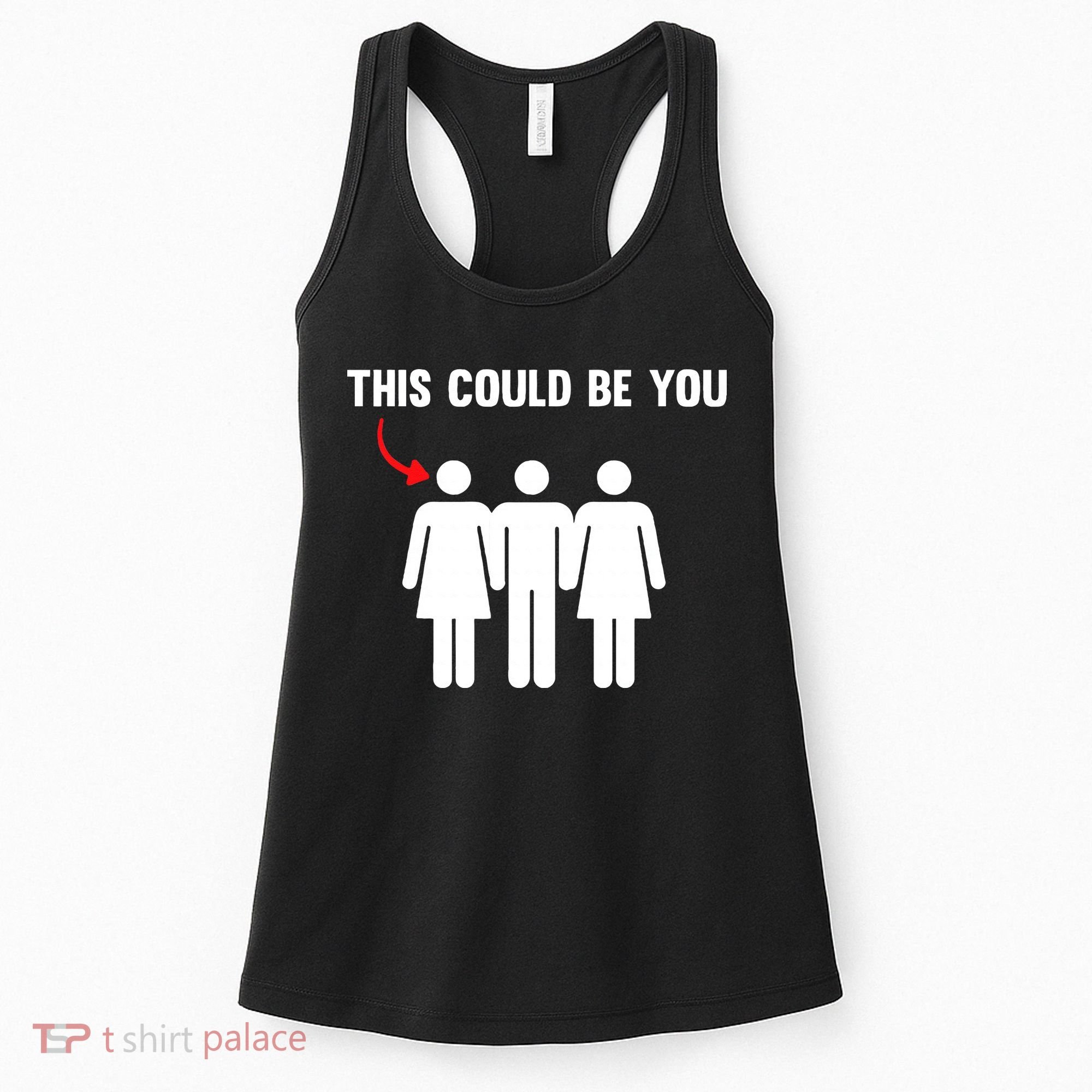Throuple Poly Couple Funny Polyamory This Could Be You Women's Tank Top