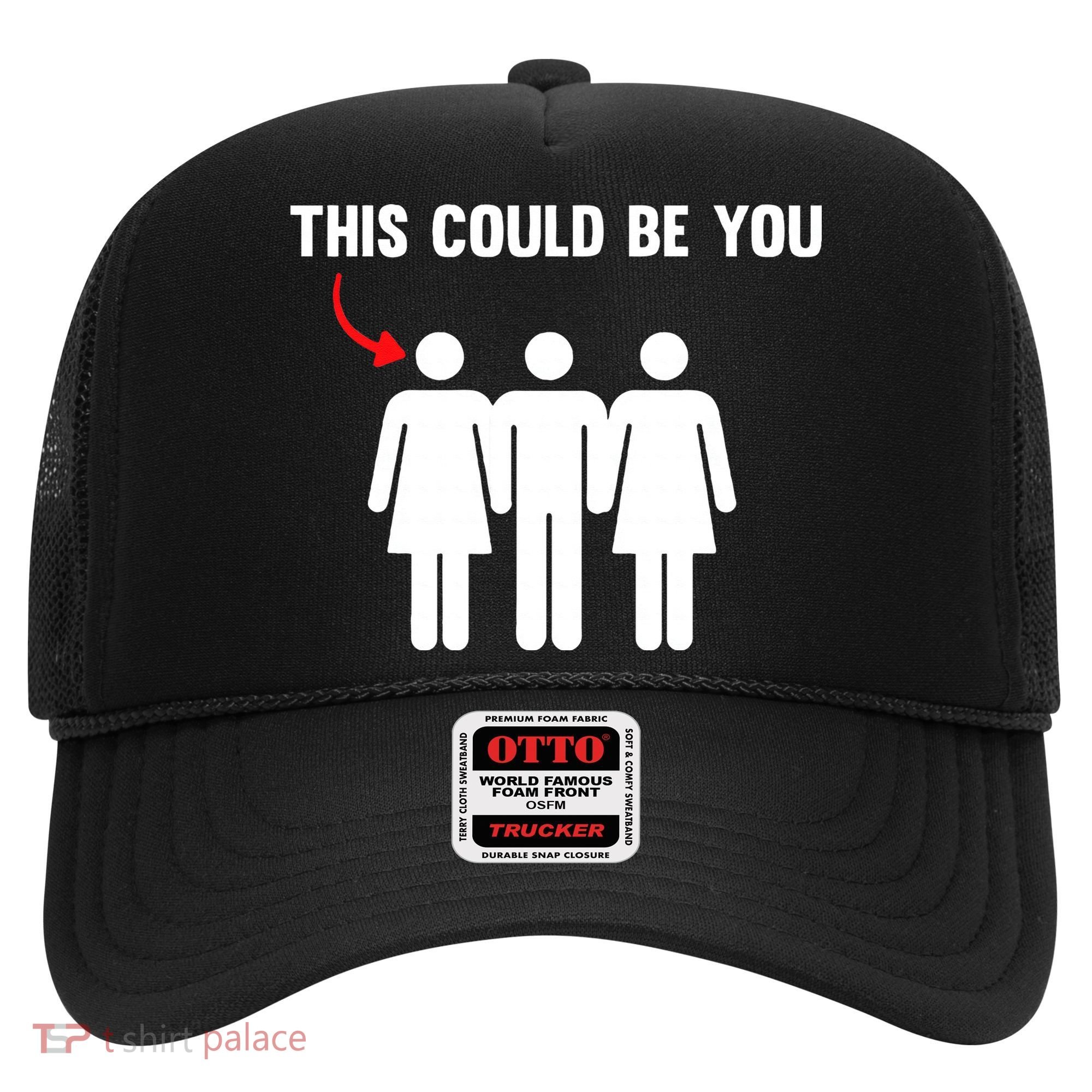 Throuple Poly Couple Funny Polyamory This Could Be You Hat