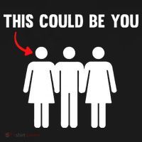 Throuple Poly Couple Funny Polyamory This Could Be You Tall Hoodie thumb 2