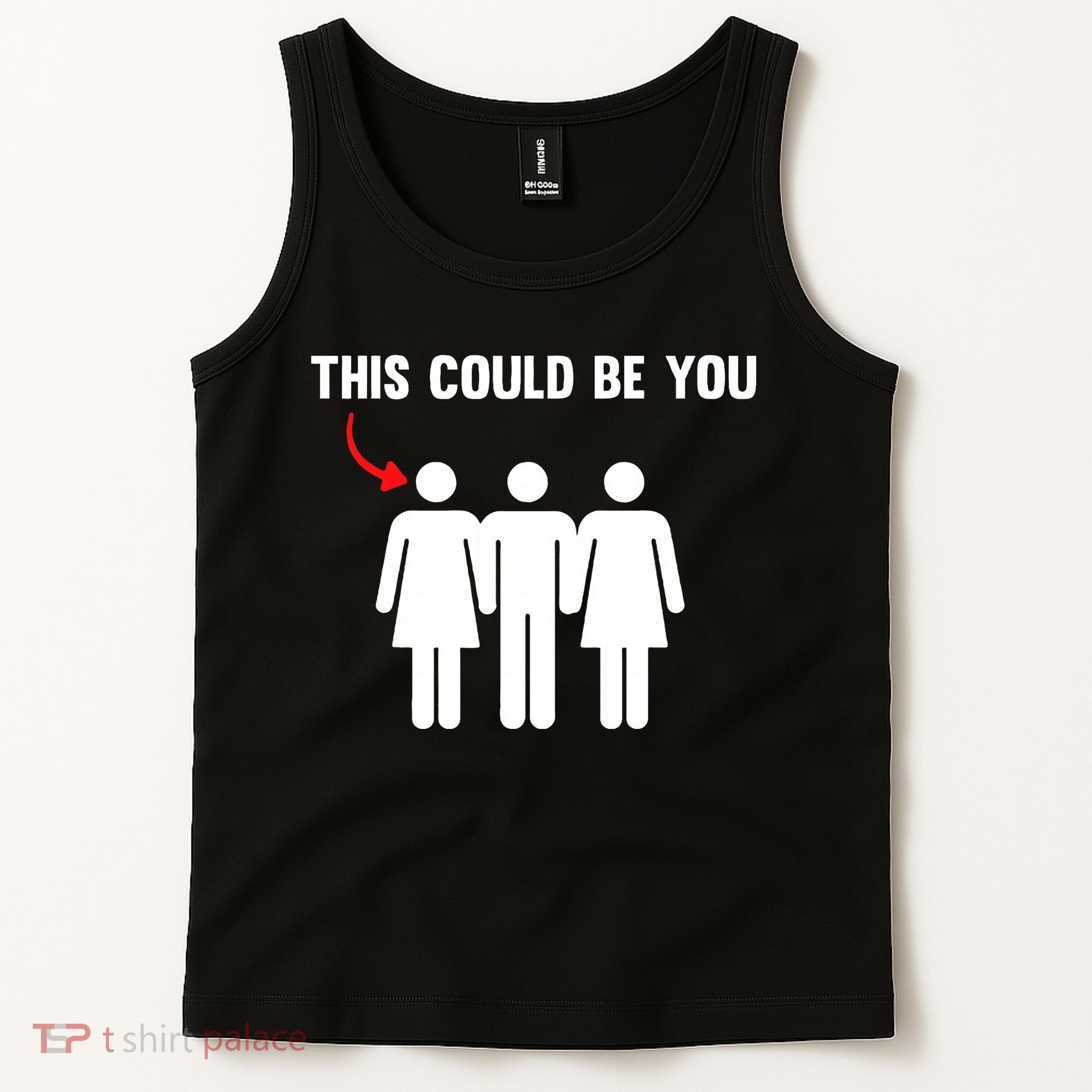 Throuple Poly Couple Funny Polyamory This Could Be You Tank Top
