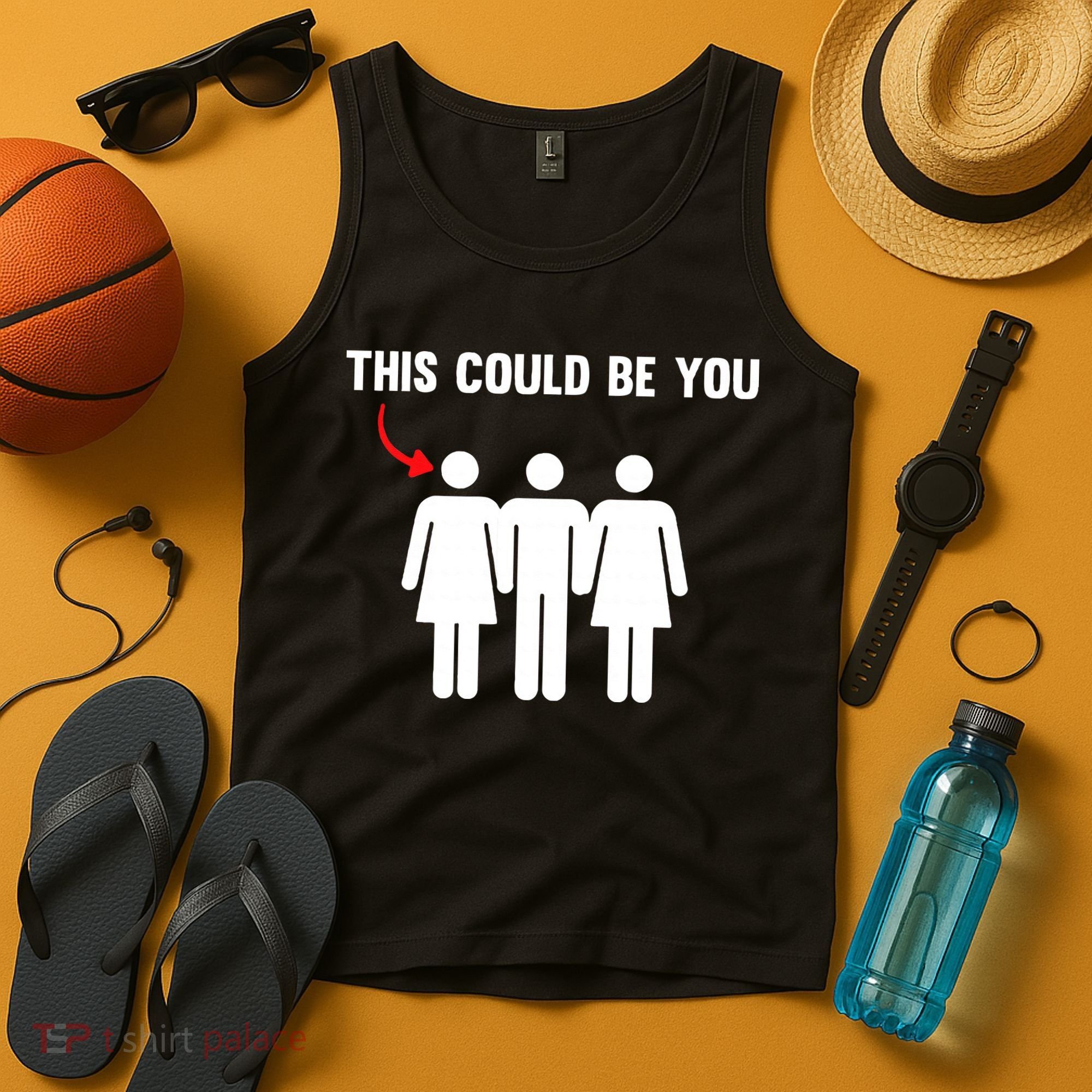 Throuple Poly Couple Funny Polyamory This Could Be You Tank Top