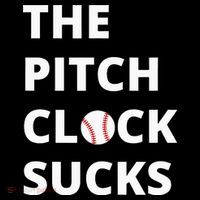 The Pitch Clock Sucks Pitching Shot Clock Baseball Pitcher USA-Made Doggie Bandana thumb 2