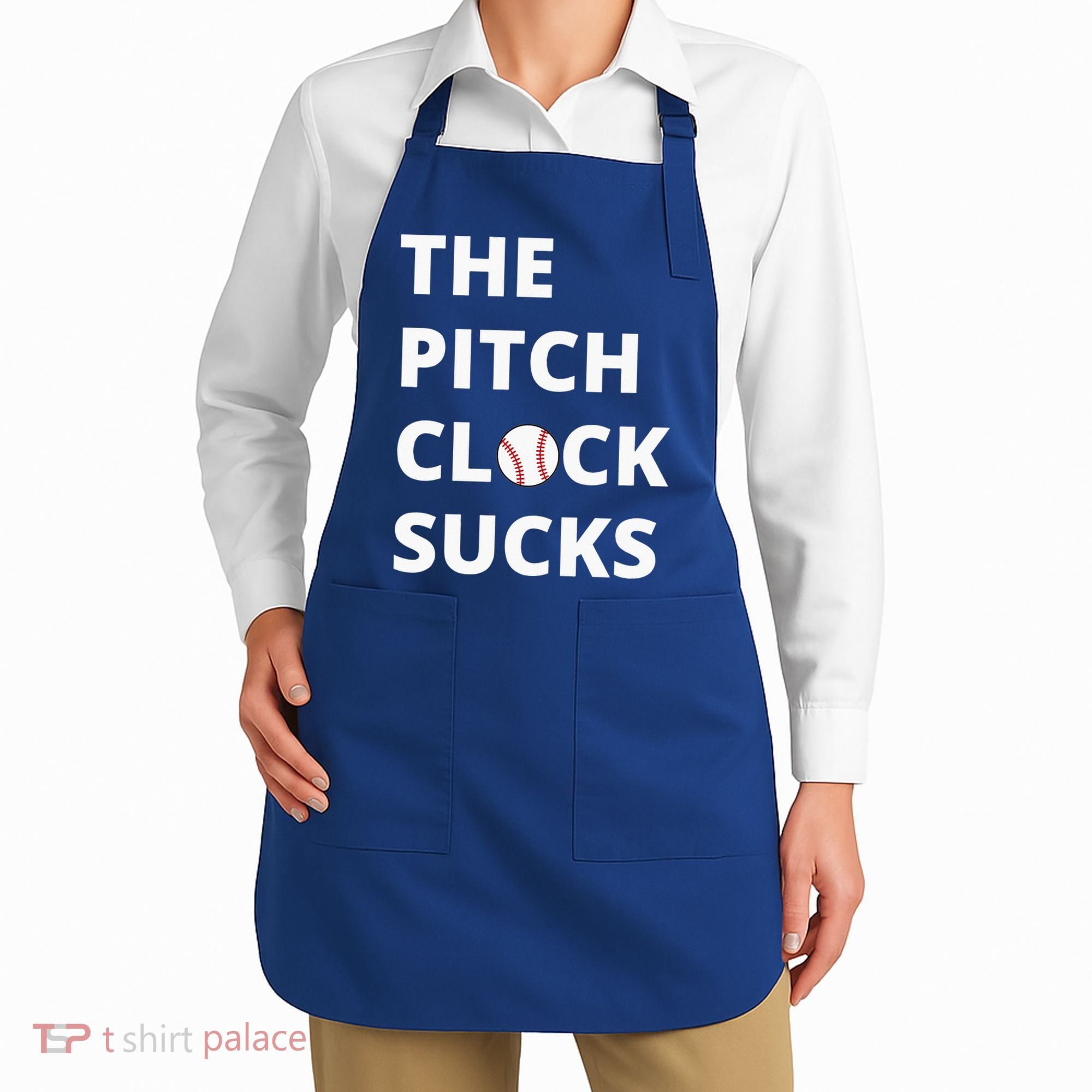The Pitch Clock Sucks Pitching Shot Clock Baseball Pitcher Apron