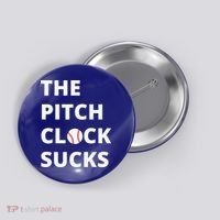 The Pitch Clock Sucks Pitching Shot Clock Baseball Pitcher Button thumb 0