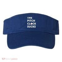 The Pitch Clock Sucks Pitching Shot Clock Baseball Pitcher Visor thumb 0