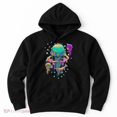 Trippy Psychedelic Colorful Jellyfish Hoodie